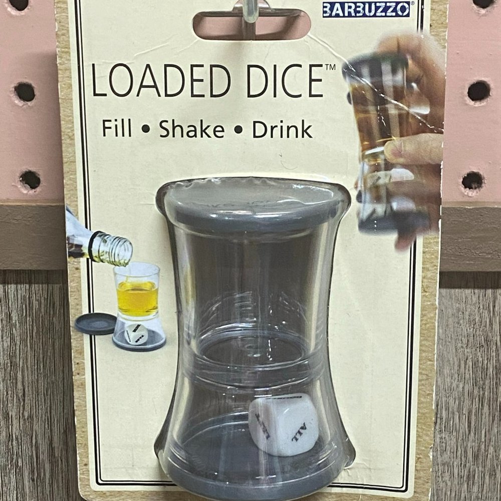 Barbuzzo, Loaded Dice, Fill, Shake and Drink.